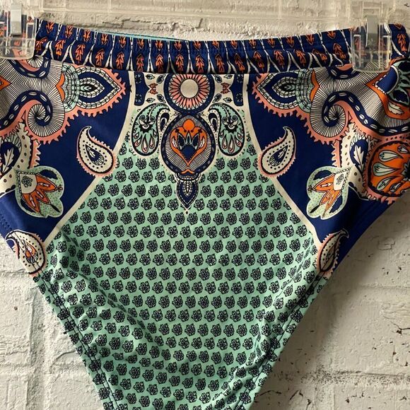 Gibson Paisley Modest Swim Suit Bottom Medium - Picture 6 of 10